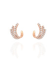 Allegra - Triple Irregular Hoop