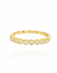 Barb Ring Bezel Diamond Ring