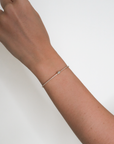 Grace - Flexible Bangle Solitaire Oval