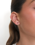Ginevra - Ruby Square Piercing