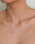 Sandra Cluster Solitaire Necklace