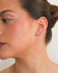 Nicoleta Mini Climber Earrings