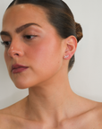 Nicoleta Mini Climber Earrings