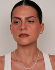 Frankie Pear Tennis Necklace