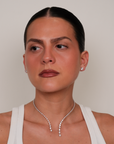 Leonor Oval / Pear Drop Necklace