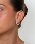 Manola - Diamond Open Hoops Illusion