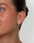 Rhea Yellow Diamond Cluster Drop