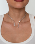 Leonor Oval / Pear Drop Necklace