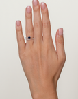 Avery - Sapphire Wrap Pear Ring