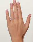 Barb Ring Bezel Diamond Ring