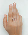 Isidora - Triple Marquise Ring