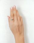 Jules - Vertical / Horizontal Square Emerald