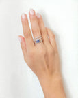 Elena - Tanzanite Triple Ring