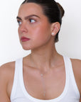 Gala- White Layer Diamond Necklace