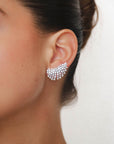 Azzura - Diamond Wing Earrings