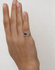 Vela - Sapphire Pinky Ring