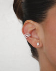Pina - Diamond Ear Cuff