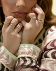 Fiore - Round Gold Ring