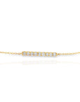 Lourdes - Mini Diamond Bard Bracelet