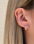 Allegra - Triple Irregular Hoop