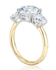 Three Stone Setting
