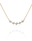 Chiara- Fancy Shape Smile Necklace