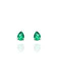 Susi - Pear Emerald Piercing