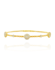 Regi New Pave Round Bangle