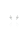 Marquise solitaire studs .50