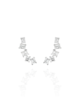 Zita - 5 Climber Baguette Earring