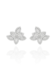 Lilia Cluster Flower Petals Earring