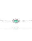 Luci - Emerald Eye Bracelet