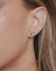 Ofelia - 2 Sapphires & 1 Diamond Piercing