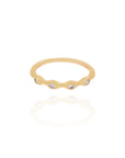 Fiore - Round Gold Ring