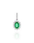Lady D Emerald Pendant