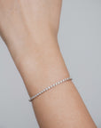 Iris - Three Prong Tennis Bracelet