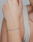 Iris - Three Prong Tennis Bracelet