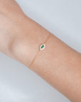 Luci - Emerald Eye Bracelet