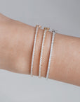 Diamond Bangle Yellow Gold