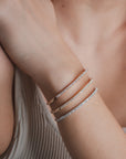 Diamond Bangle Yellow Gold