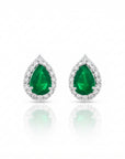 Rocio Emerald Earrings