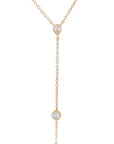Isola - Mini Bezel Diamond Necklace
