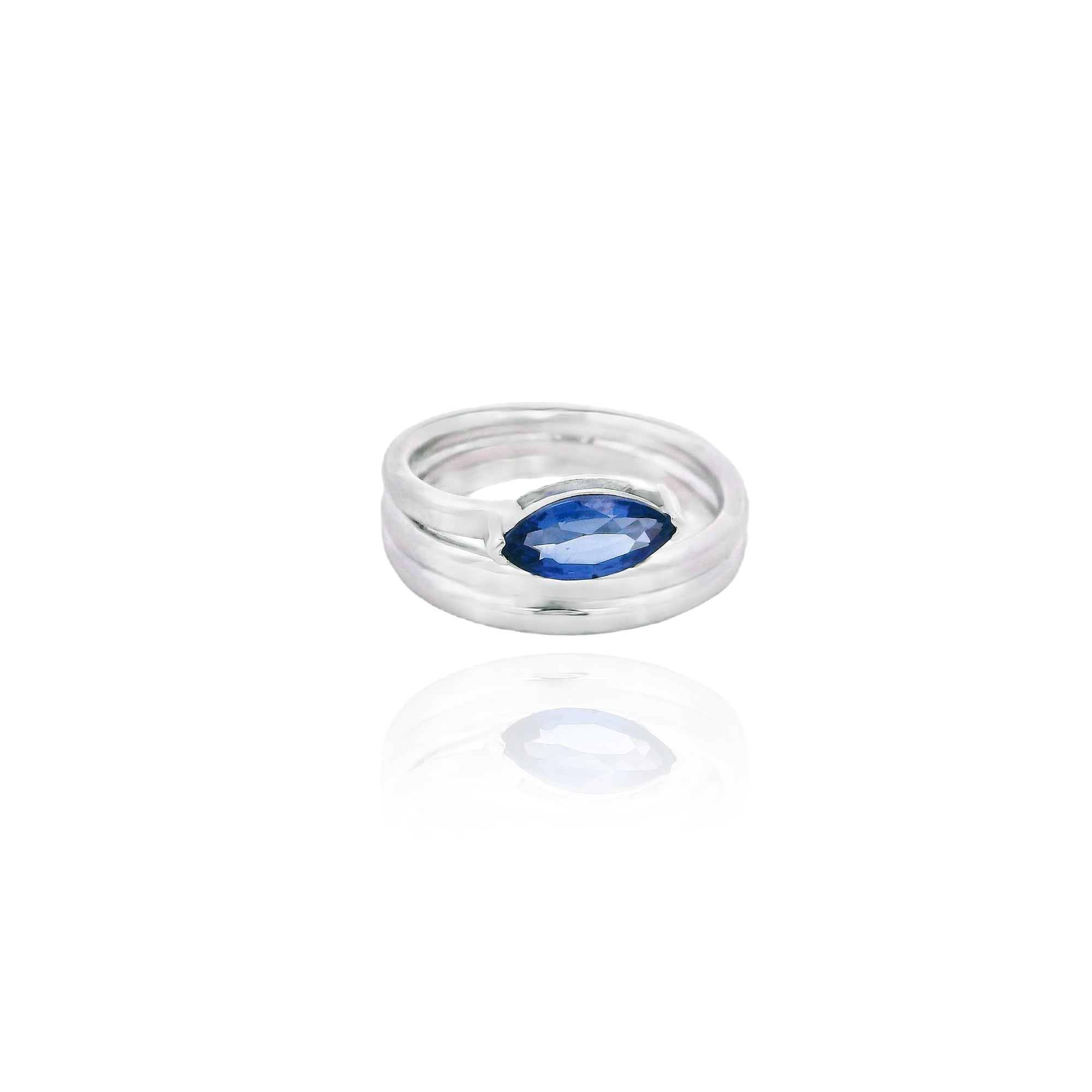 Vela - Sapphire Pinky Ring