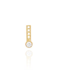 Vera - Diamond Bezel Earjacket