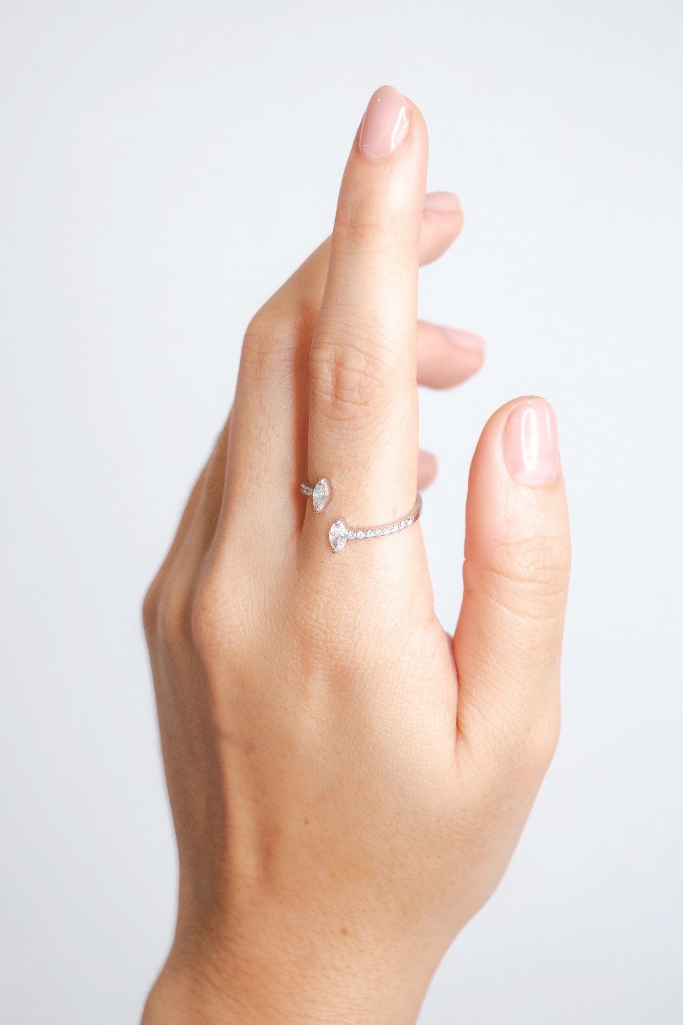 Xaviera - Double Marquise Wrap Ring