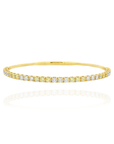 Cova - Yellow Diamond Flexible Bangle