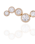 Vita - Earjacket 4 Diamonds Set