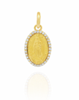 Medalla Virgen Ovalada Chica