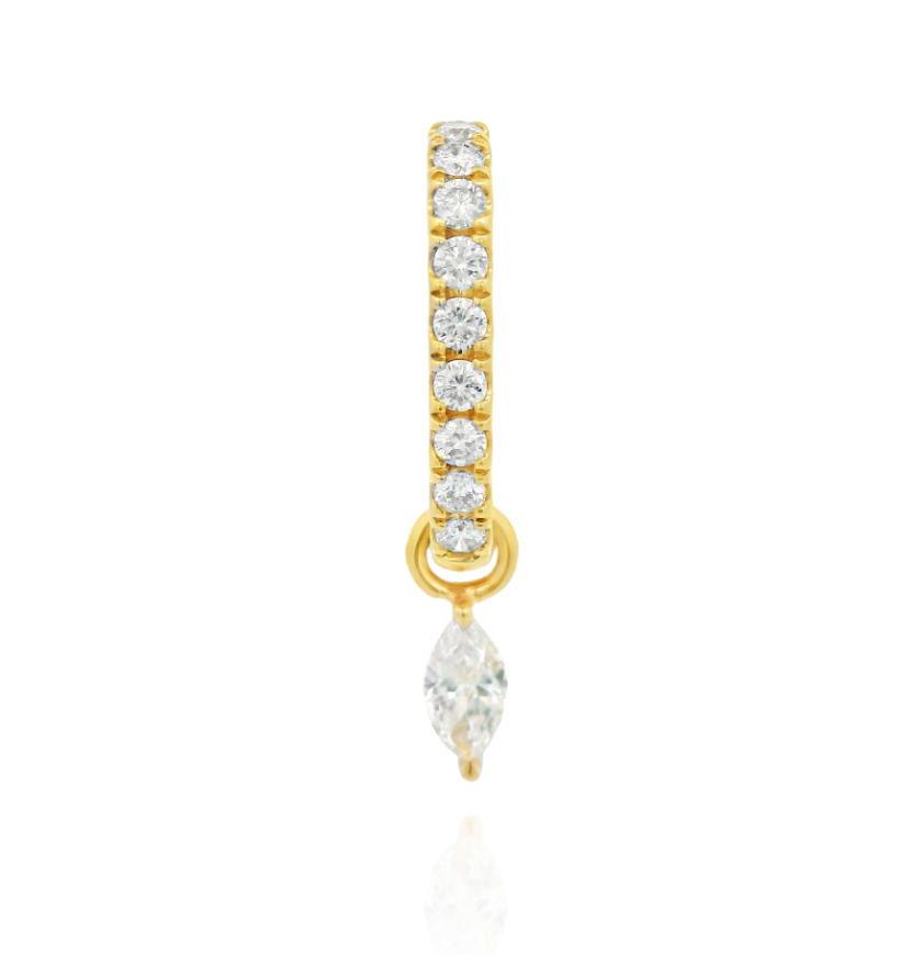 Sisy Ear Jacket Marquise for Earcuff