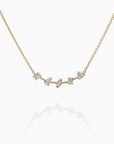 Chiara- Fancy Shape Smile Necklace